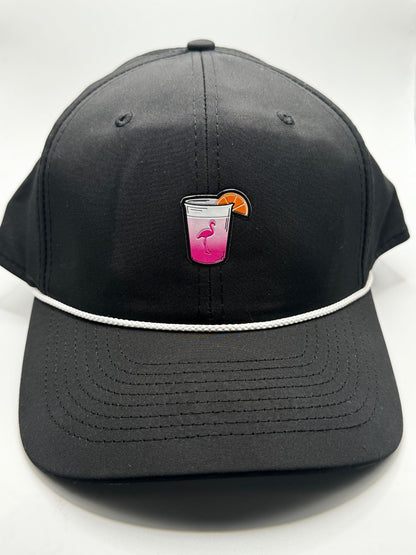 COCKTAILS HAT - BLACK